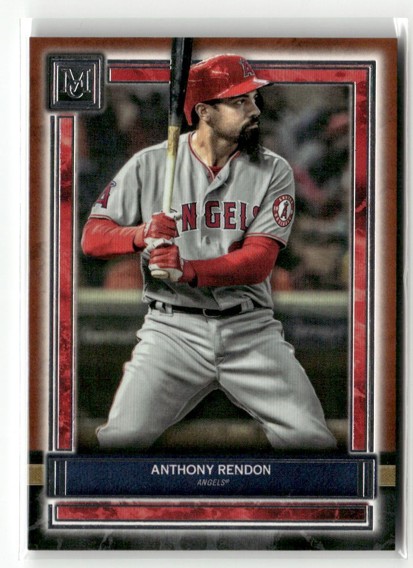 2020 Topps Museum Collection #31 Anthony Rendon Copper SP