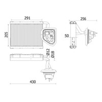 Mahle Verdampfer Klimaanlage Klimaverdapfer Passend FüR BMW 5 7 | AE 159 000P