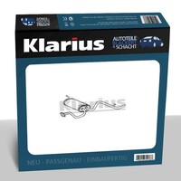 Klarius Auspuff ESD Endtopf für Daewoo Matiz