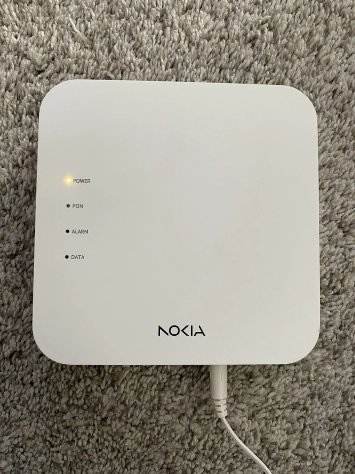 Nokia XS-010X-Q ONT 10G Fiber Optic Router Modem network  W Power supply + Box - Image 2 of 4