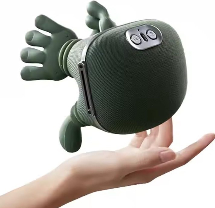 Knetbares Nacken Schulter Massagegerät, simulierte menschliche Hand Hals Trapez