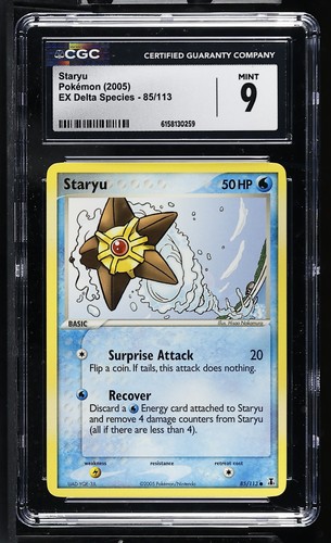 Staryu graded CGC 9 for sale on eBay