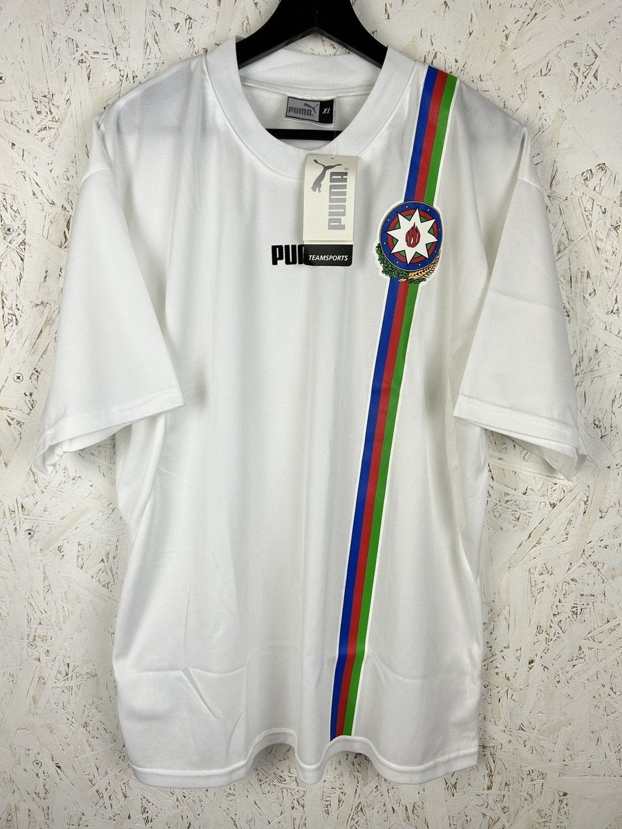 NWT Puma Azerbaijan 2004 Home Kit Soccer Jersey Size XL | eBay