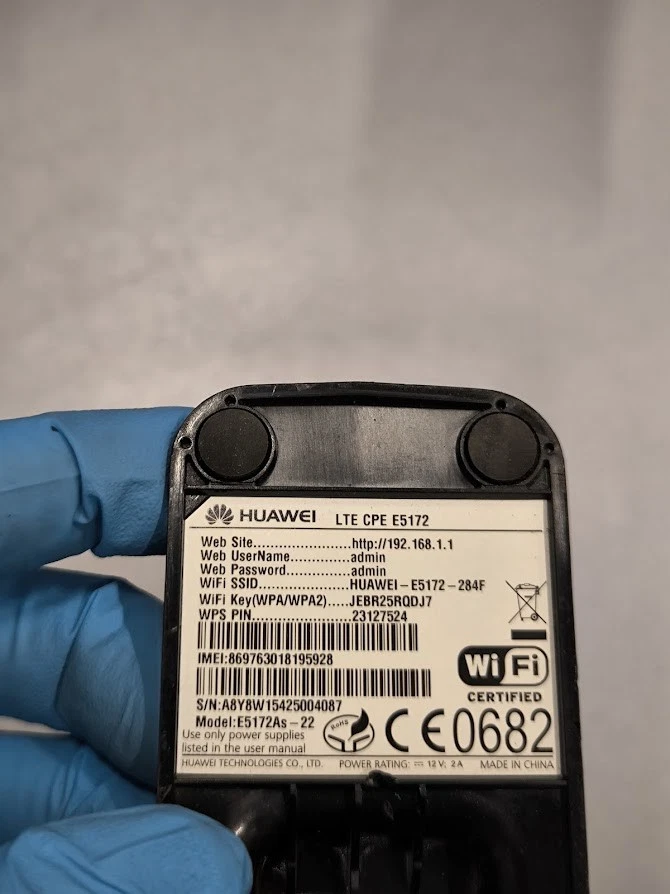 Huawei LTE Cpe E5172 Router - Gebraucht, Spuren Der Verwendung - Bild 2 von 4