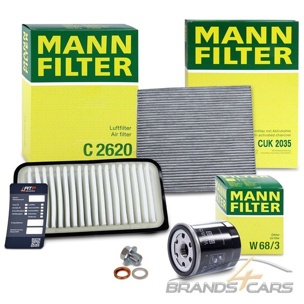 Mann-Filter Inspektionspaket Filtersatz A FÜR Toyota Corolla Verso 1.6+Vvt-I-image