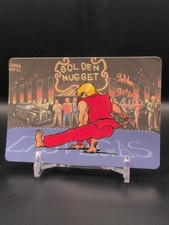 Ken Masters #84 Street Fighter II Barcode Battler Card 1992 EPOCH Japan TCG CCG