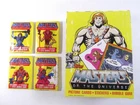 Topps Masters of the Universe Wax Box 4 packs Heman Vtg 1984 Skeletor orko teela