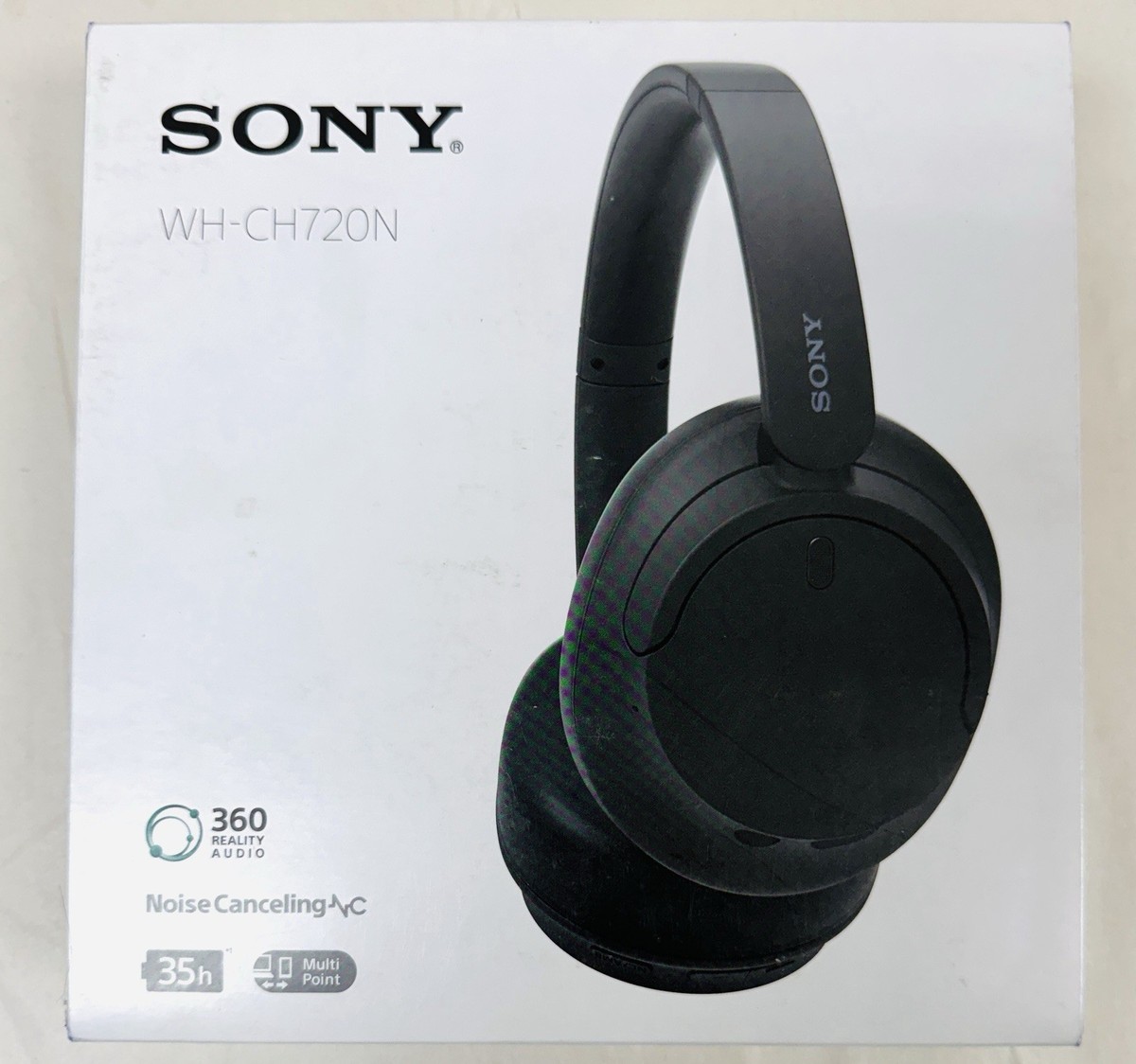 Sony WH-CH720N Wireless Over-Ear Headphones - Black for sale