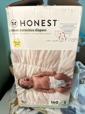 honest diapers size 1 160 count