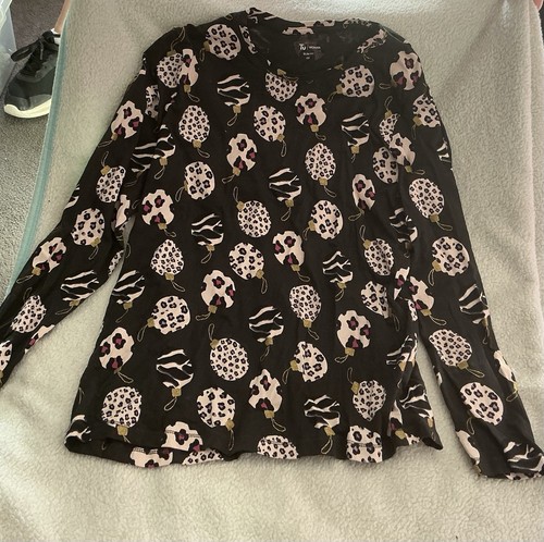 Ladies /Womens Christmas Top Slim Fit Size 20 - Afbeelding 1 van 2