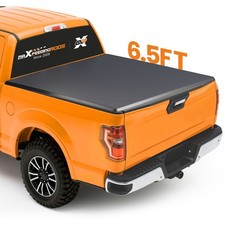6.5ft 4-foldquad-fold Truck Bed Cover For Chevy Silverado Gmc Sierra 2007-2014