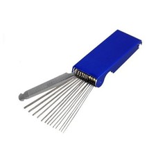 Guitar Nut Slotting Files Kit Needle File Saw Rods Slot Filing Set Luthier Tool