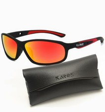KAROS Polarized Sunglasses UV400 ? Fishing, Running, Cycling, Beach - With Case!