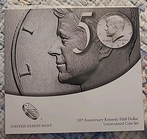 2014-P 50th 24kt.anniversary Kennedy Half Dollar - Foto 8