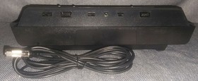Atari 2600 Woody 4 Switch Console with Joystick AC + RF Adapter Pitfall Works 21