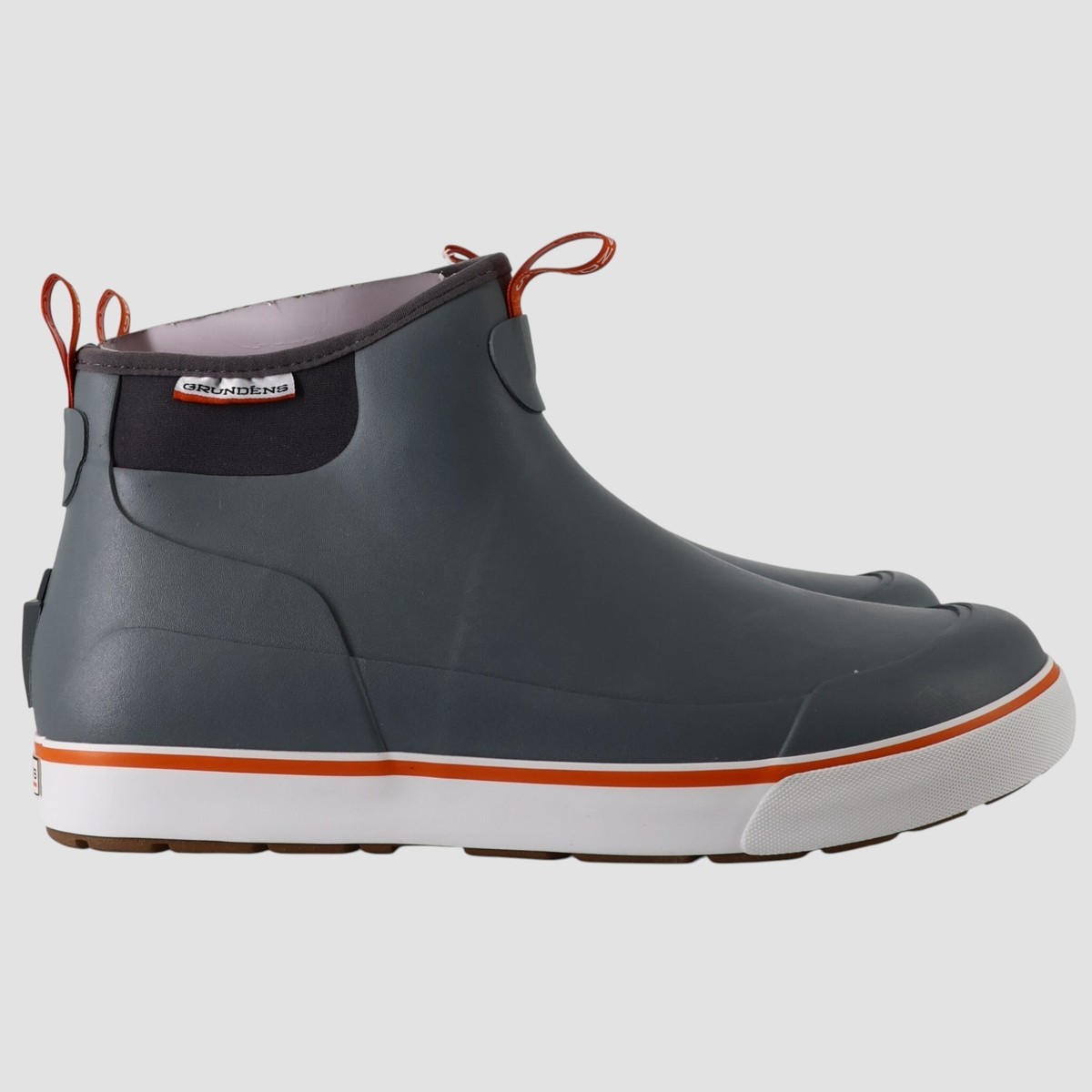 Grundens Deck Boss Ankle Boots Mens 10 Gray Wool Felt Chukka 210135 60027025 Deck-Boss Ankle Boot main image 2