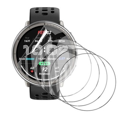 5 Pack Screen Protector for Amazfit Active 2 44mm,Soft Flexible TPU Film Scre...