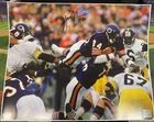 Walter Payton 16x20 Autographed Signed Color Action Photograph - HOLOGRAM