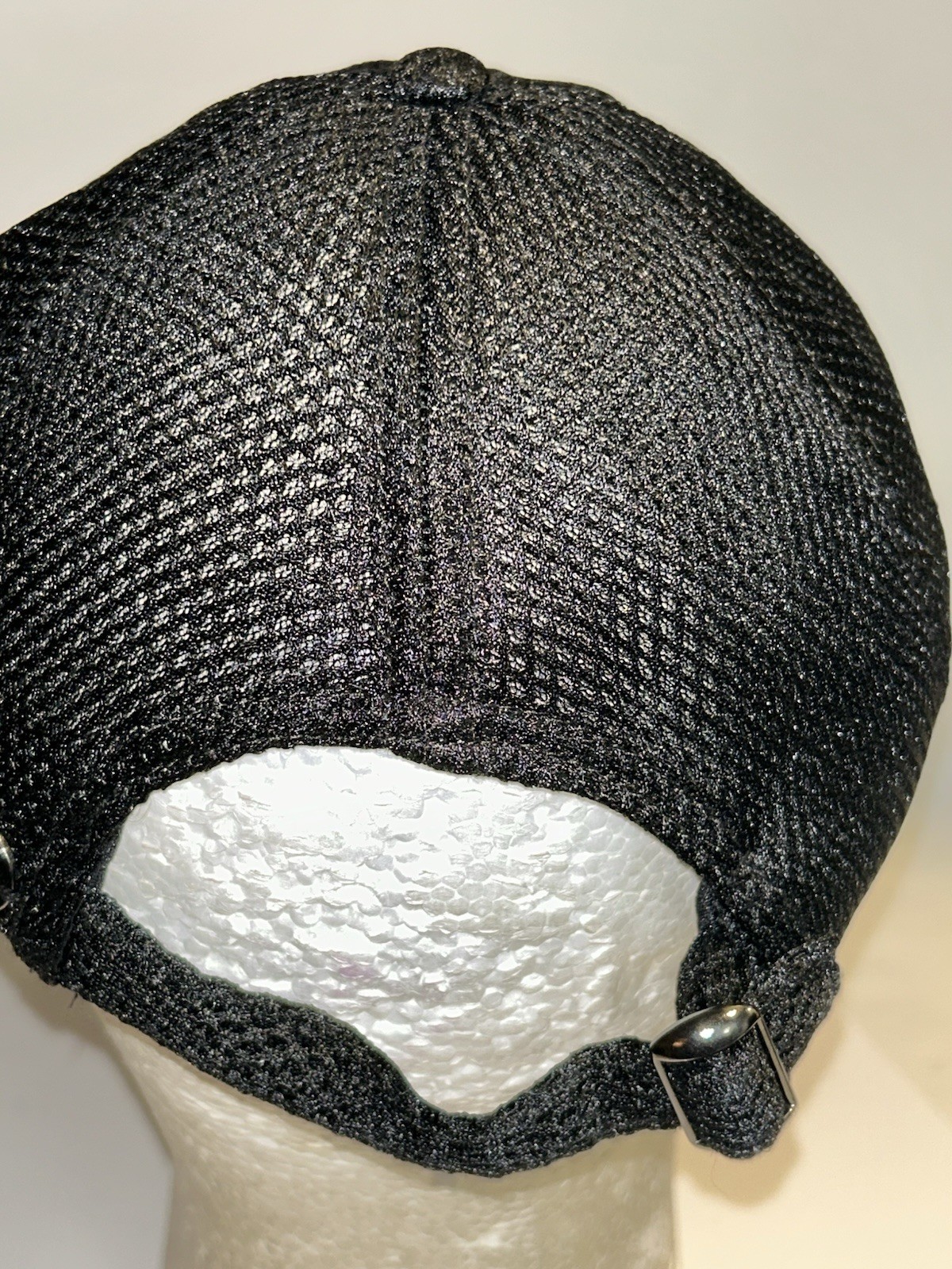 LAYER 8 RUNNING HAT CAP ADJUSTABLE STRAPBACK BLAC… - image 4