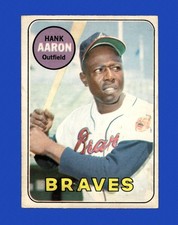 1969 O-Pee-Chee Set-Break #100 Hank Aaron VG-VGEX *GMCARDS*