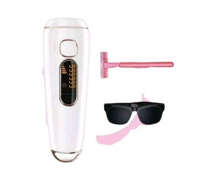IPL Laser Hair Removal Device with 999,999 Flashes & Sunglasses