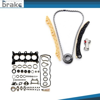 Full Gasket Set Timing Chain Kit For 06-11 Honda Civic 1.8L SOHC R18A1