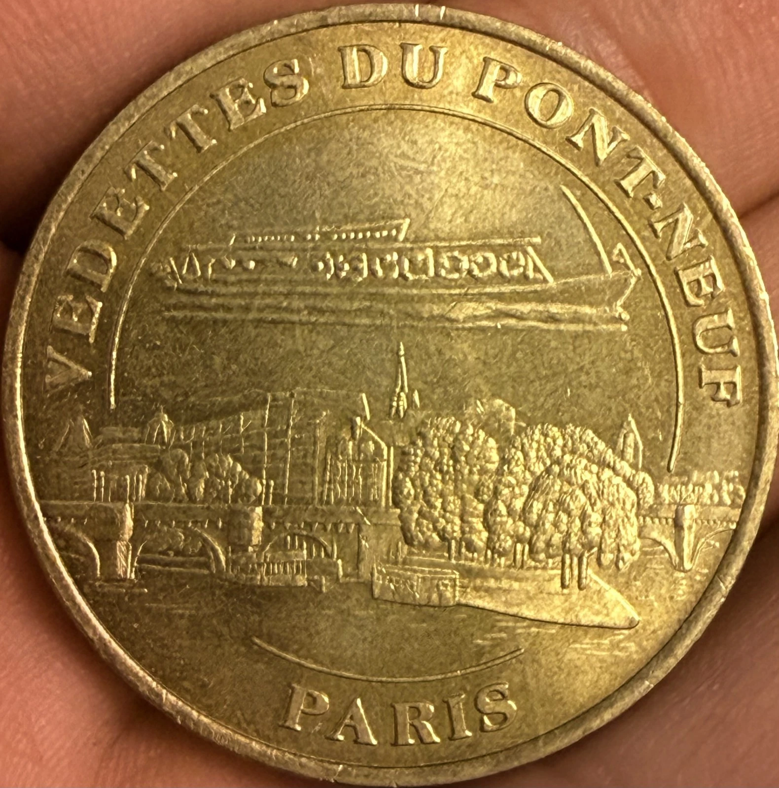 Vedettes du Pont-Neuf - Le square du Vert-Galant - 2004 - Jeton Monnaie de Paris