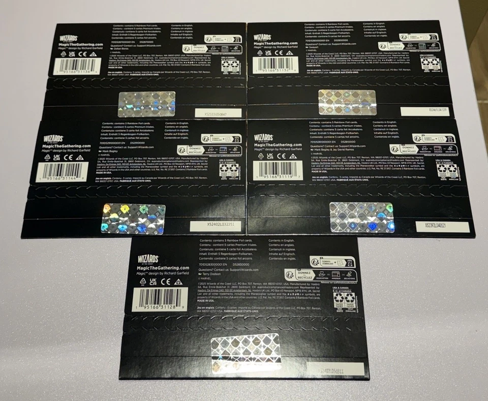 MTG Secret Lair FOIL Web-Slinger Bundle Spider-Man - Image 2 of 2