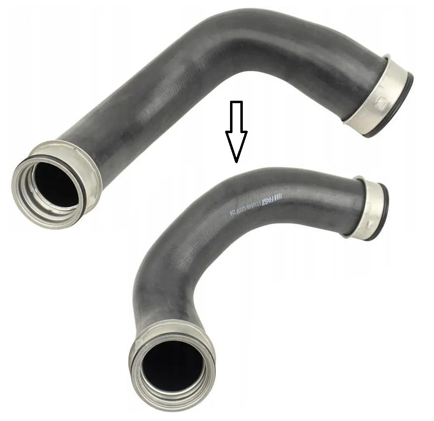 Durite tuyau d'air pour VW Transporter T5 2.5 TDI de 2003 à 2009