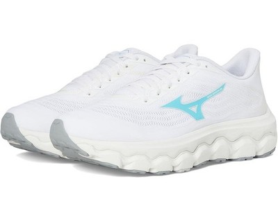 Women's Mizuno Wave Horizon 8 White/Tanager/Turquoise Regular Width