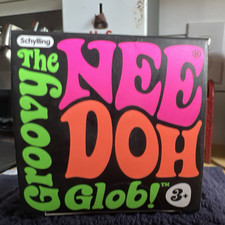 Schylling Groovy the Glob Nee-Doh Squeeze Ball Stress Reliever Purple 4in