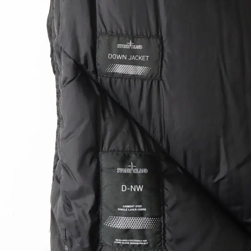 Stone Island Scarabeo Fish Tail Down Parka, Black, Men's L thumbnail 9