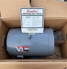 MOTOR DAYTON INDUSTRIAL DUTY - 3N660 - 7-1/2HP 1740 RPM NEMA 213T 3 fases