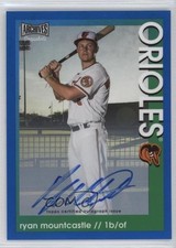 2022 Topps Archives Snapshots Blue Border 49/50 Ryan Mountcastle #27 Auto 8j4