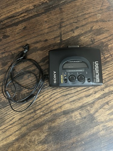 Vintage Sony Walkman WM-EX39 Kassettenspieler mit Kopfhörer - funktioniert top