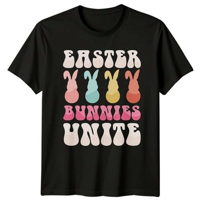 Osterhasen Unite T-Shirt Retro Hase Ostern Urlaub Ostergeschenk