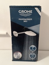 GROHE Rainshower 360 Mono Overhead Shower Head & Arm – Chrome