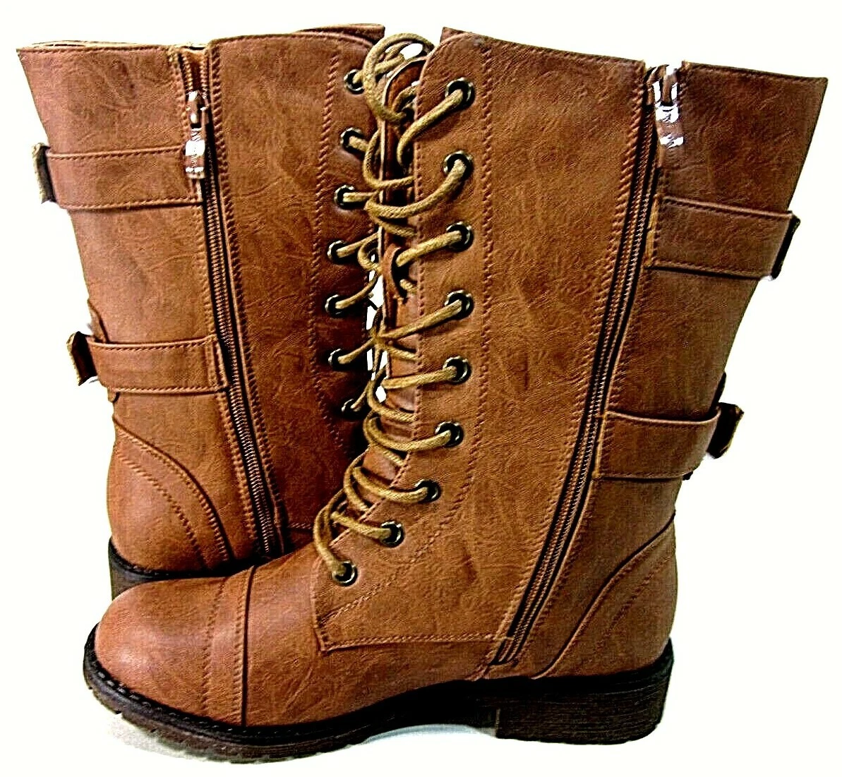 Nature breeze store combat boots