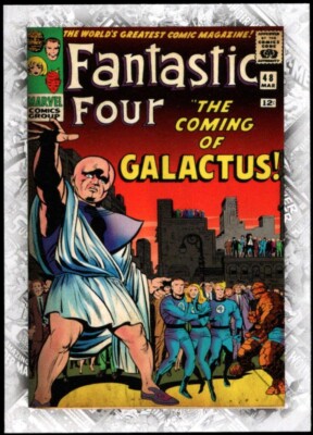 2012 Marvel Beginnings 2 ''BREAKTHROUGH ISSUES COVER'' Card #B-53...FANTASTIC FOUR