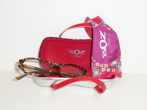 Monturas de gafas BOZ relax 9255 marrón vintage flor/oro amarillo 52/17 140 - Imagen 6 de 8