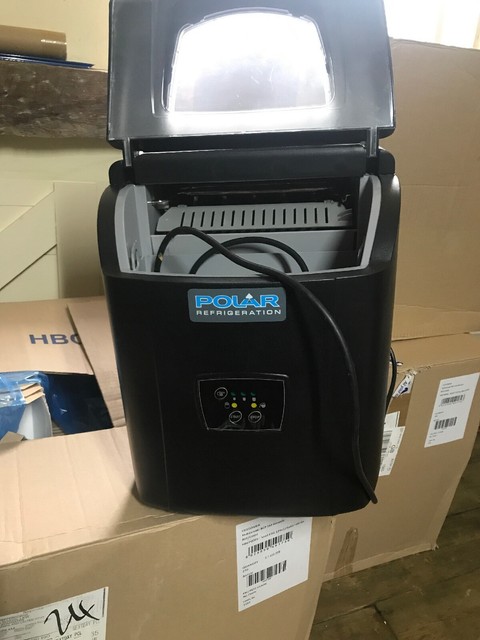 Polar Counter Top Ice Machine 11kg Output Ebt315 B For Sale