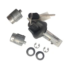 OEM Ignition Cylinder & Door Lock Set For Chevrolet GMC 98-99 w/ GM Logo Keys