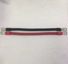 2 awg gauge CUSTOM BATTERY CABLE - Golf Cart Marine Solar RV Car Truck Inverter