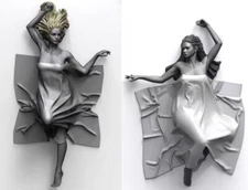 1/24 Scale Resin Figure Assembly Kit Sleeping Beauty 2 Figures GK Model Unassemb