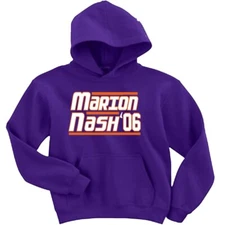 Shawn Marion Steve Nash Phoenix Suns 2006 CREW HOODED SWEATSHIRT