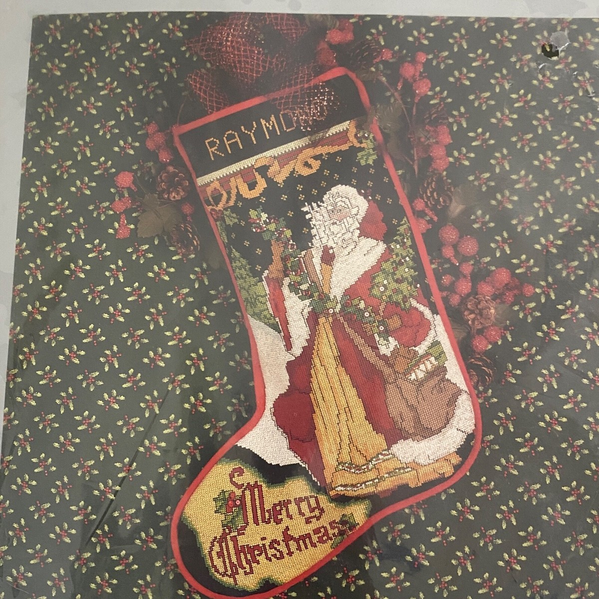 Something Special Victorian Santa Stocking Cross Stitch Kit 50659