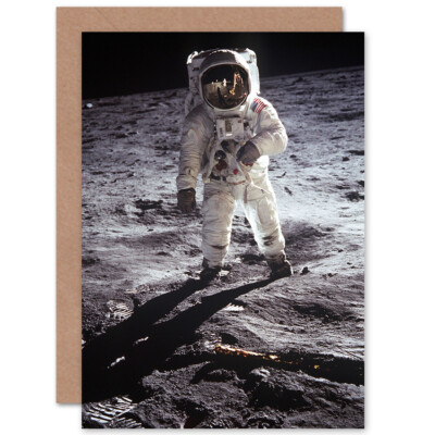 Nasa Apollo 11 Astronaut Buzz Aldrin Mondlandung Geburtstagskarte