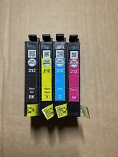 Epson 212/212 Inkjet Cartridge - Multicolor (Pack of 4)