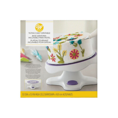 Topyond 2-Pack Mini Cookie Turntable - 5.5 Inch 360° Rotating Cake Decorating Stand For Bakers - View #4