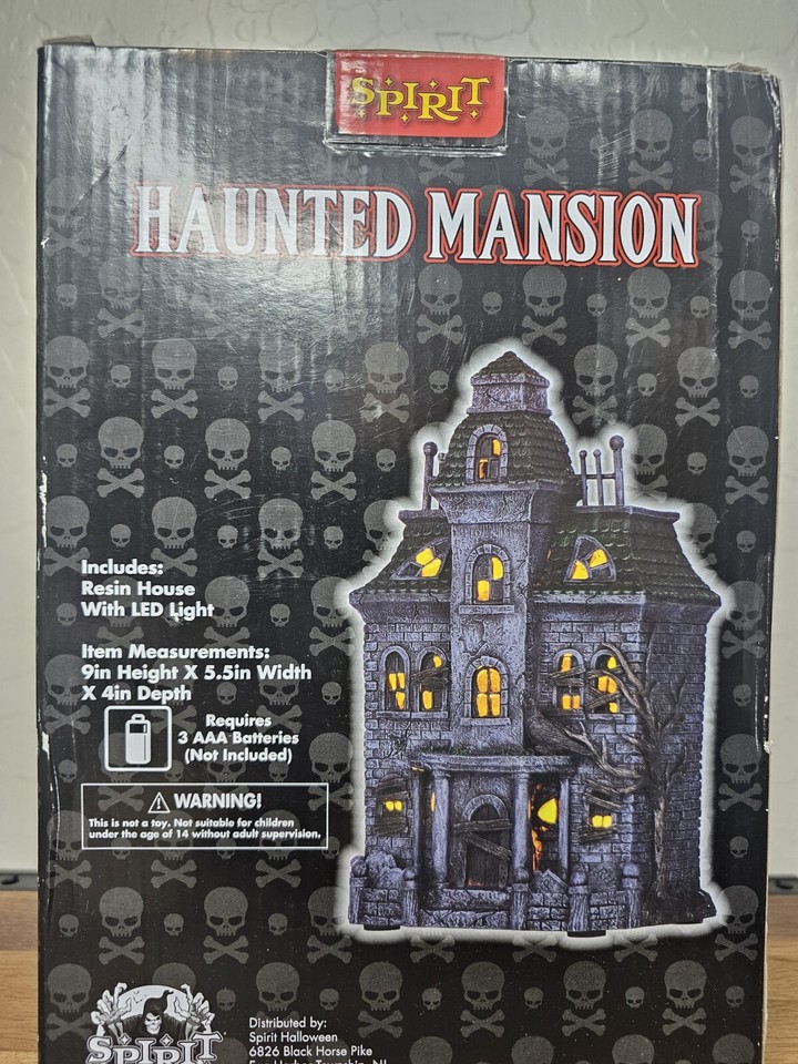 Rare Haunted Mansion Light Up LED Spirit Halloween | eBay